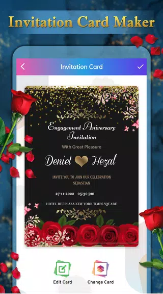 Invitation Card Maker - RSVP স্ক্রিনশট 2