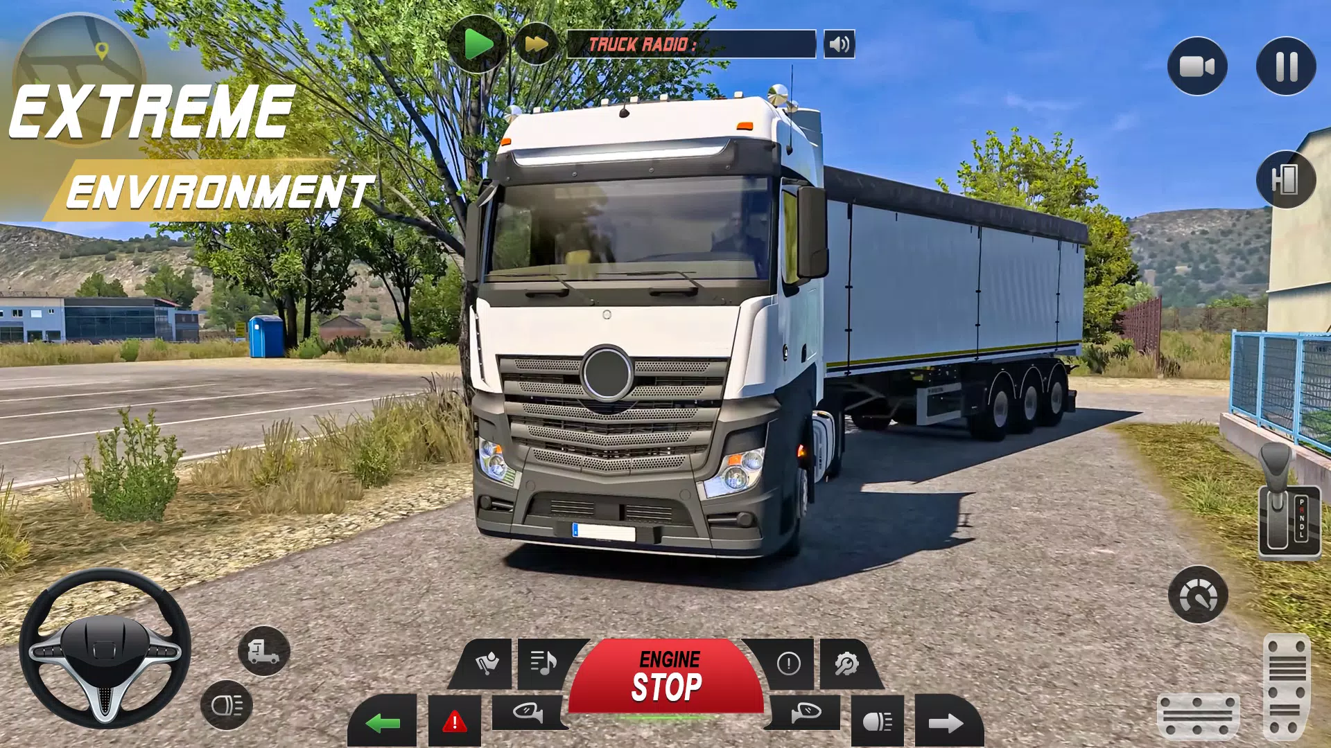 Euro Truck Driving Game 3d Screenshot 2