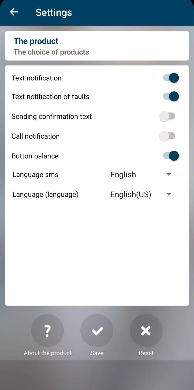 Autoterm Control SMS Tangkapan skrin 2