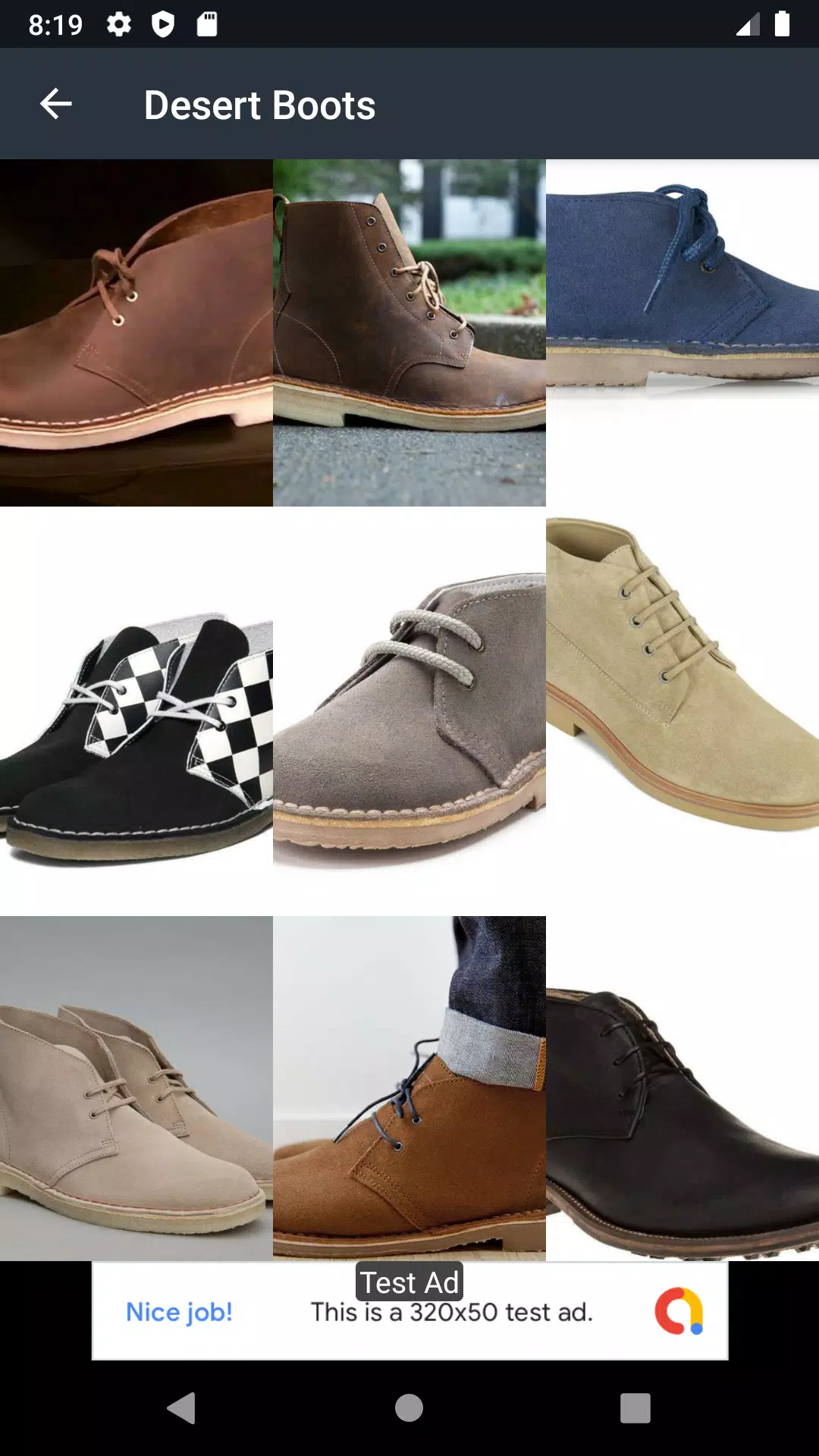 Desert Boots Ideas ภาพหน้าจอ 1