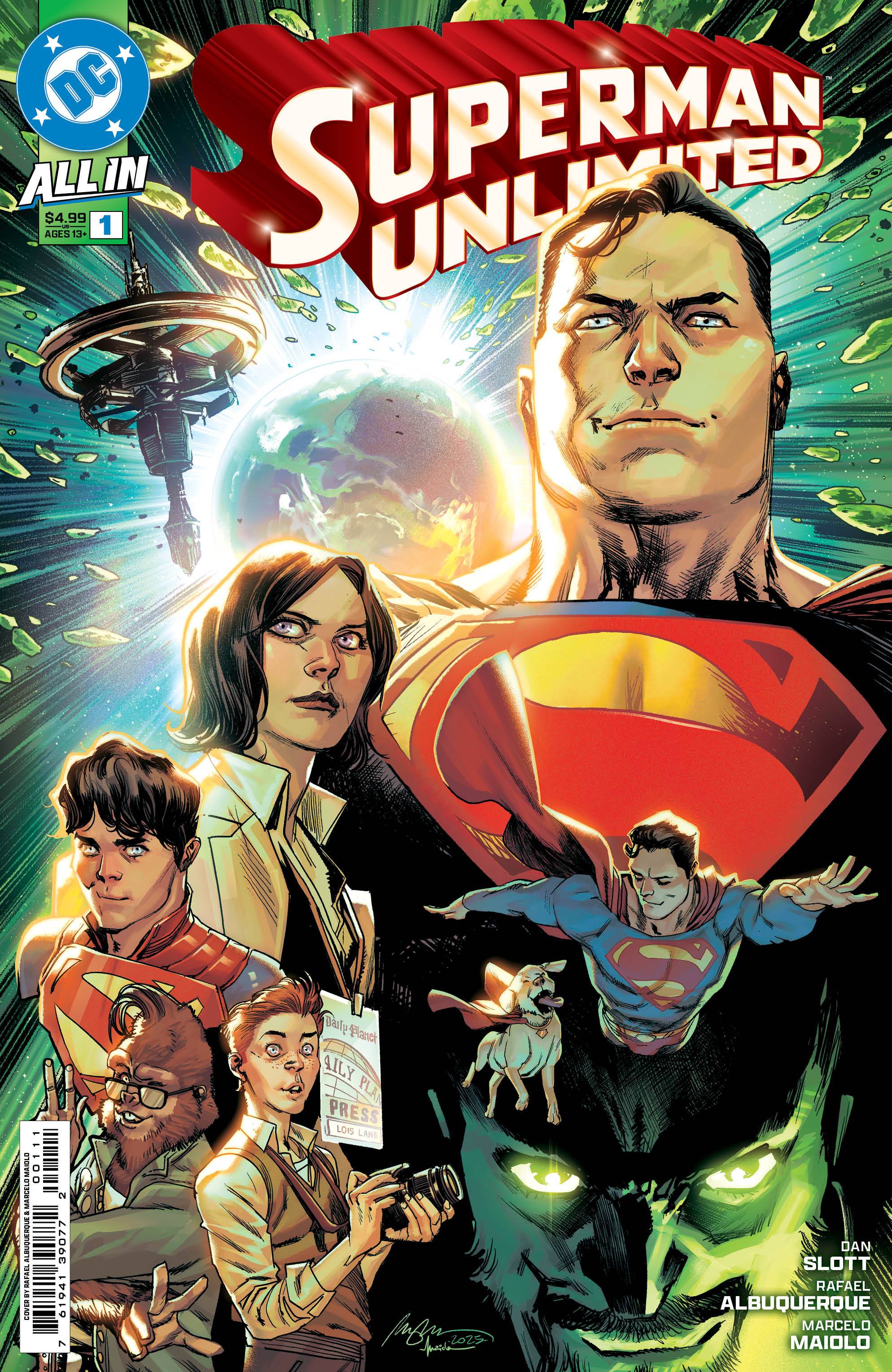 Superman Unlimited นำมาซึ่ง MARVEL Mainstay Dan Slott กลับไปที่ DC Comics