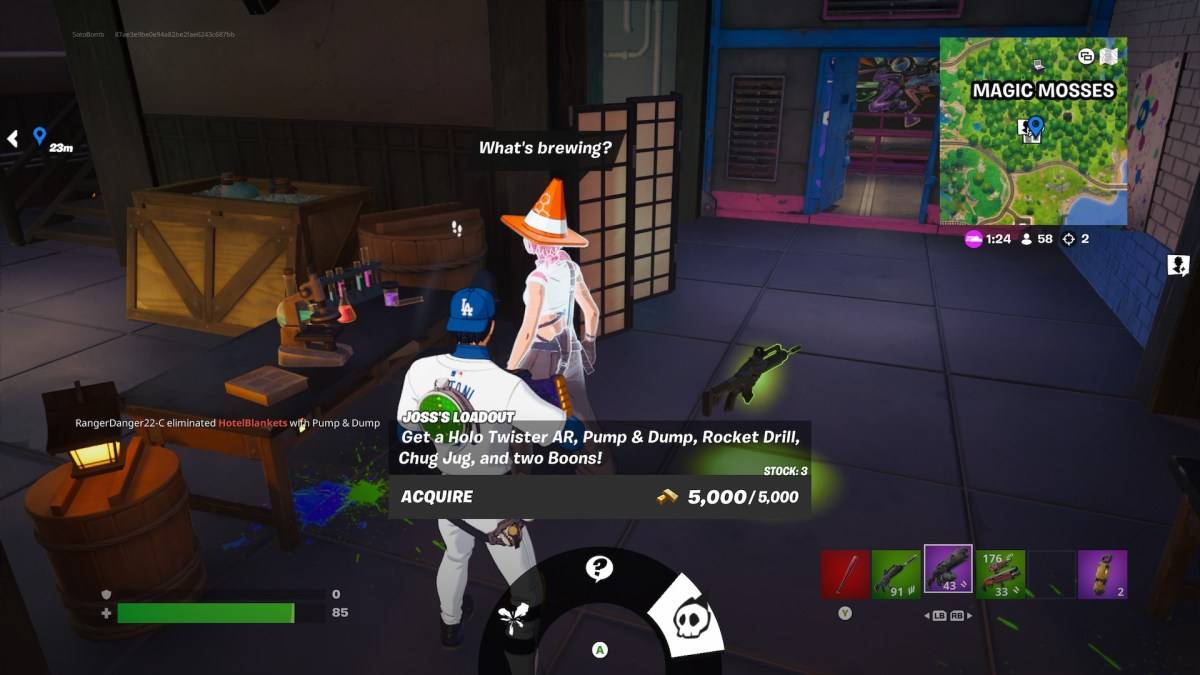 Услуга Deluxe Outlaw Character в Fortnite Chapter 6.