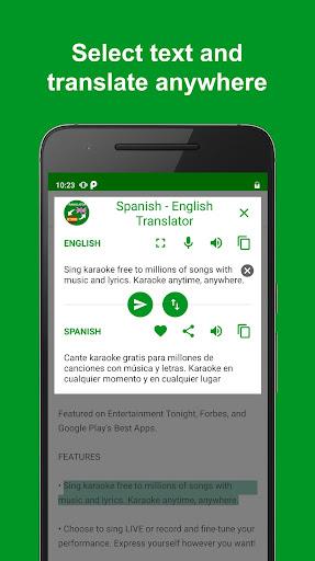 Spanish - English Translator Ảnh chụp màn hình 0