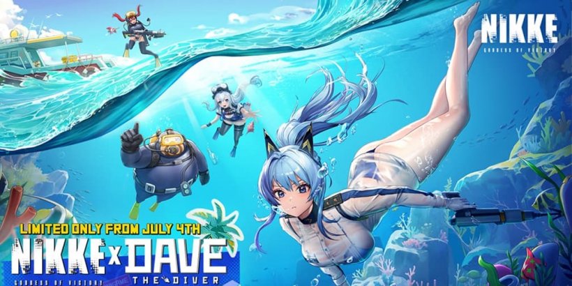 GODDESS OF VICTORY: NIKKE 將與偽獨立熱門 Dave the Diver 合作