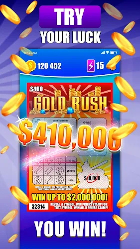 Lottery Scratchers Scratch Off Screenshot 1