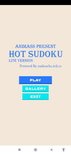 AnimAss - Hot Sudoku Lite Ekran Görüntüsü 0