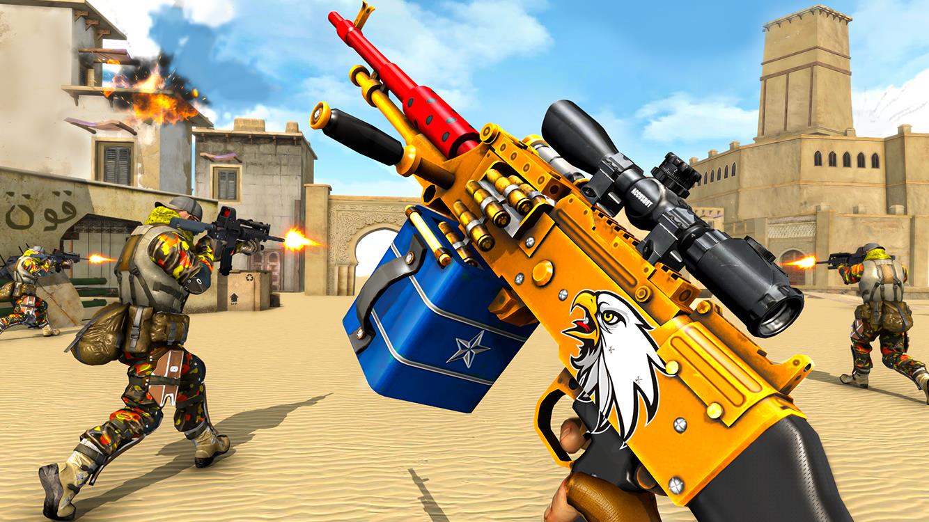 Fps Shooting Attack: Gun Games স্ক্রিনশট 2