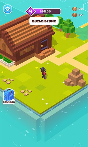 Craft Valley - Building Game 스크린샷 2