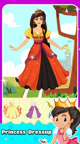 Libro de colorear princesa Captura de pantalla 3