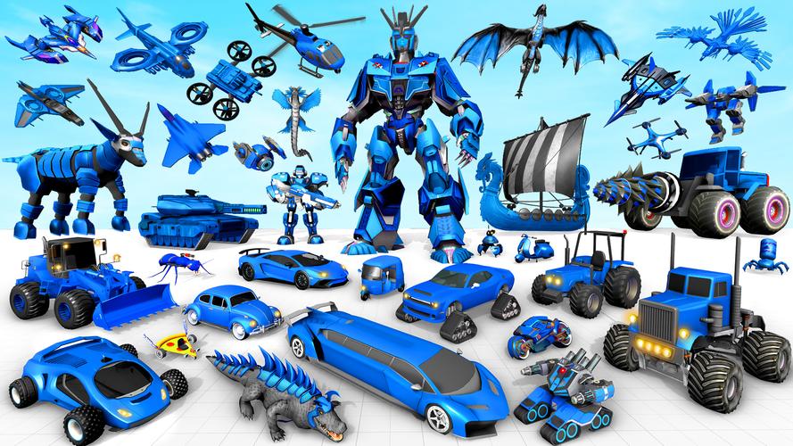 jogo de carro robô cabra Captura de tela 2