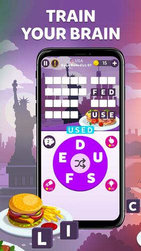 Wordelicious - Fun Word Puzzle Screenshot 3