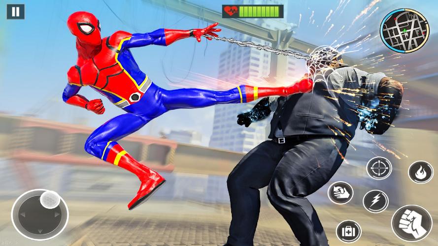 Robot Spider Hero Spider Games Zrzut ekranu 1