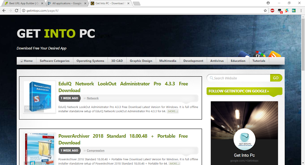 Get Into Pc Tangkapan skrin 0