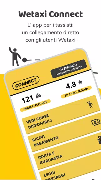 Wetaxi Connect Captura de tela 0