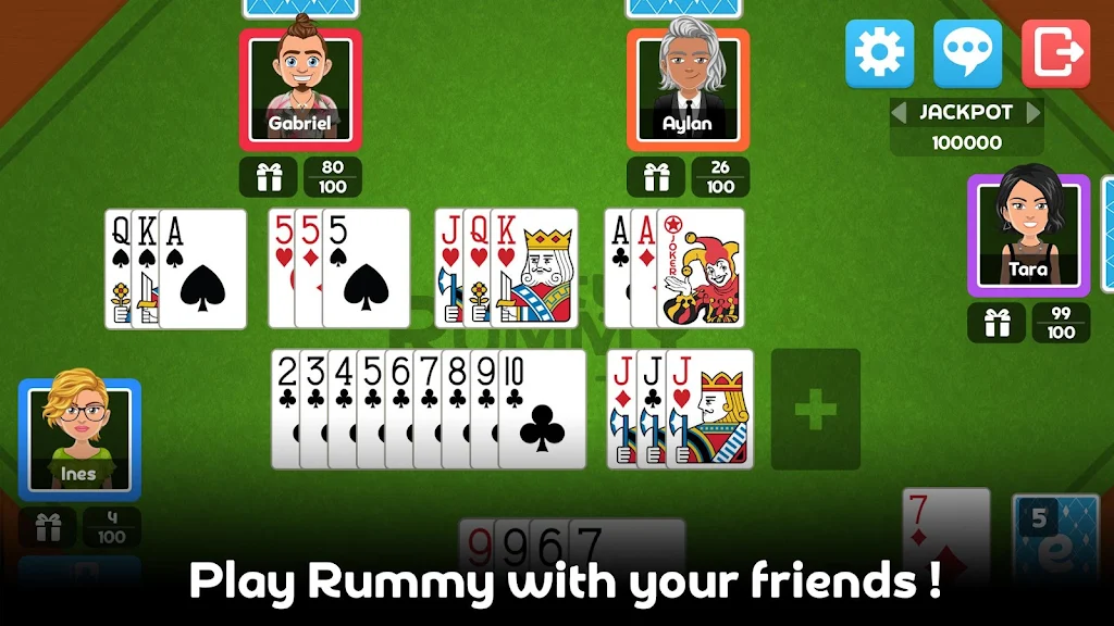 Multiplayer Rummy Game স্ক্রিনশট 2