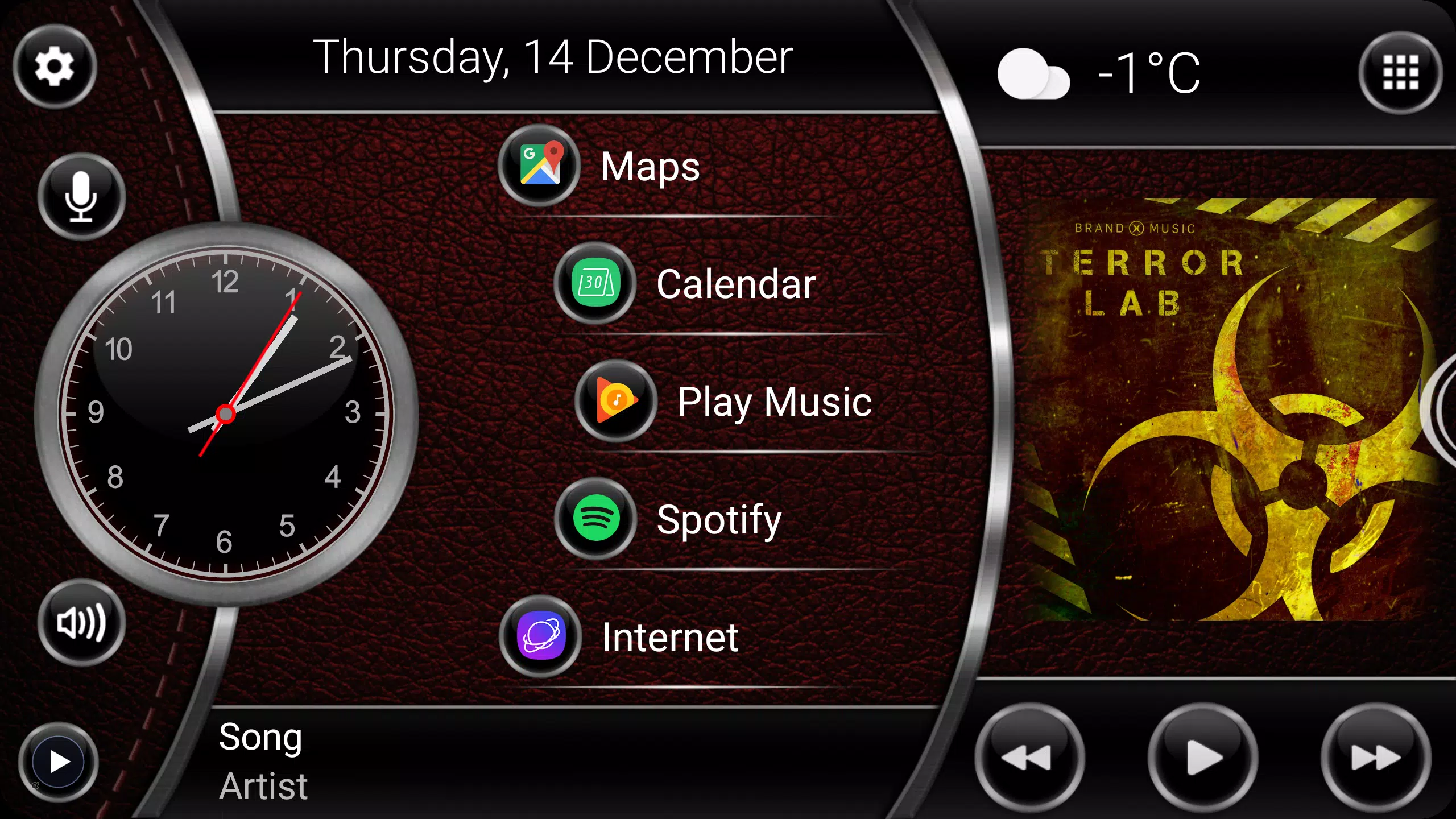 Theme Leather Captura de pantalla 3