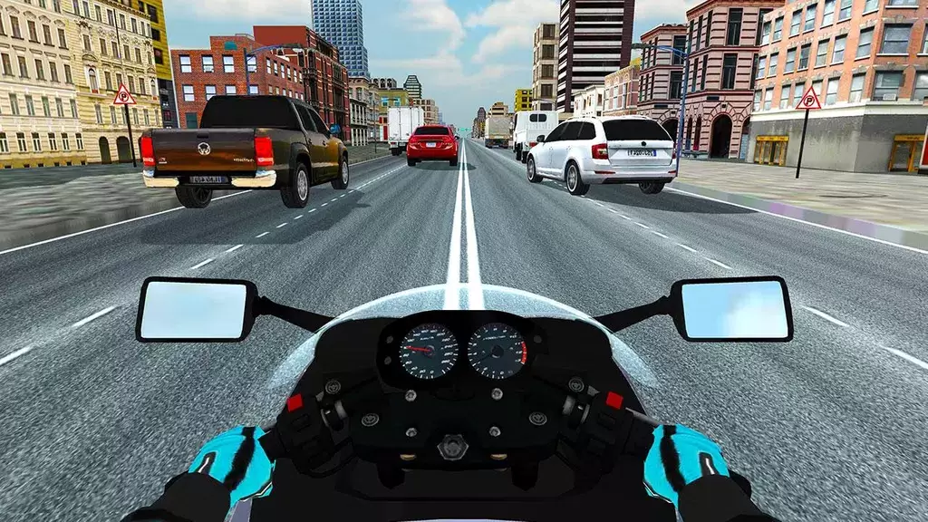 Highway Traffic Rider - 3D Bik应用截图第1张