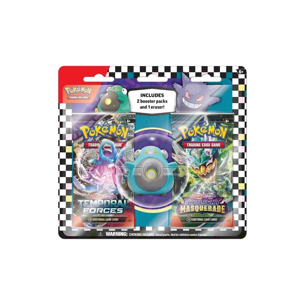 Pokémon TCG: Back to School Eraser Blister – Bellibolt