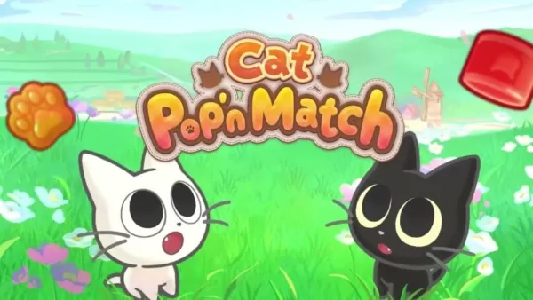 Ash & Snow Launch Cat Pop'n Match Game