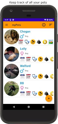 myPets - Pet Manager Ảnh chụp màn hình 0