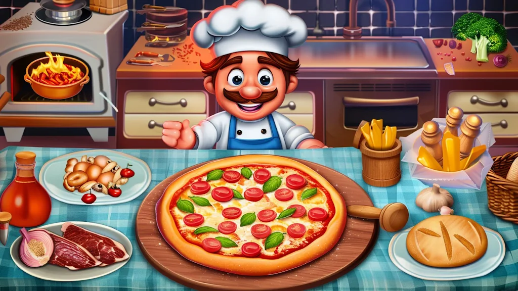 Pizza Maker Cooking Girls Game スクリーンショット 2