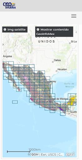 GeoInfoMex Capture d'écran 1