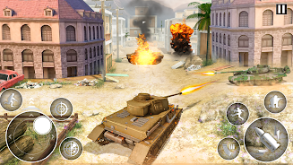 Tank Wars - Tank Battle Games Captura de pantalla 1