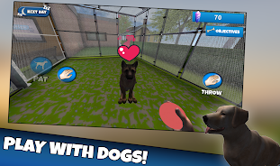 Dog & Cat Shelter Simulator 3D Capture d'écran 3