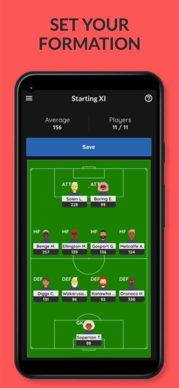 MYFM - Online Football Manager Capture d'écran 1