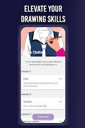 Learn To Draw Anime App 스크린샷 3