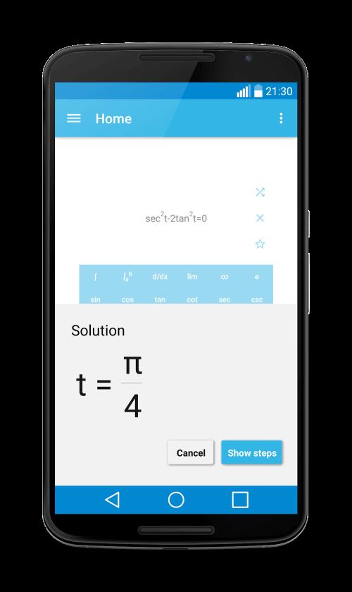 MalMath: Step by step solver स्क्रीनशॉट 2