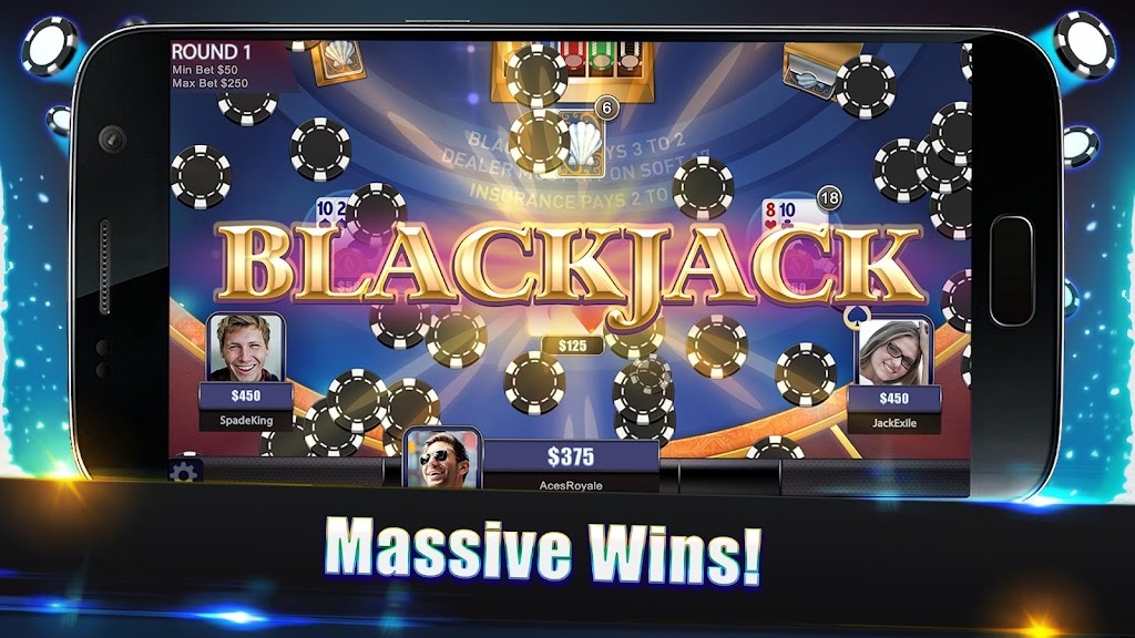 Blackjack Legends: 21 Online Multiplayer Casino應用截圖第2張