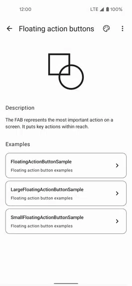 Compose Material Catalog ภาพหน้าจอ 1