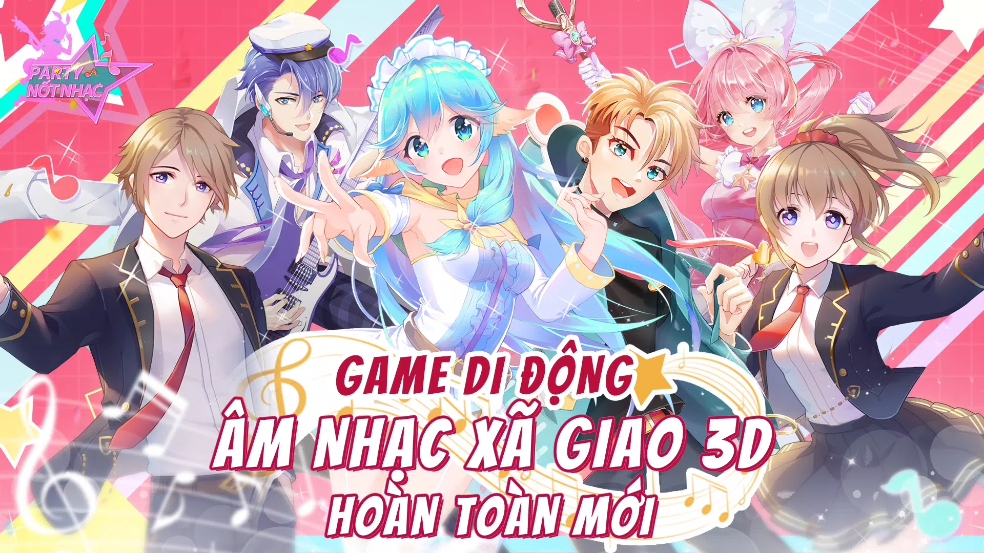 Party Nốt Nhạc:Ngôi Sao Rực Rỡ Schermafbeelding 0