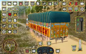 Indian Truck Offroad Cargo 3D ဖန်သားပြင်ဓာတ်ပုံ 3