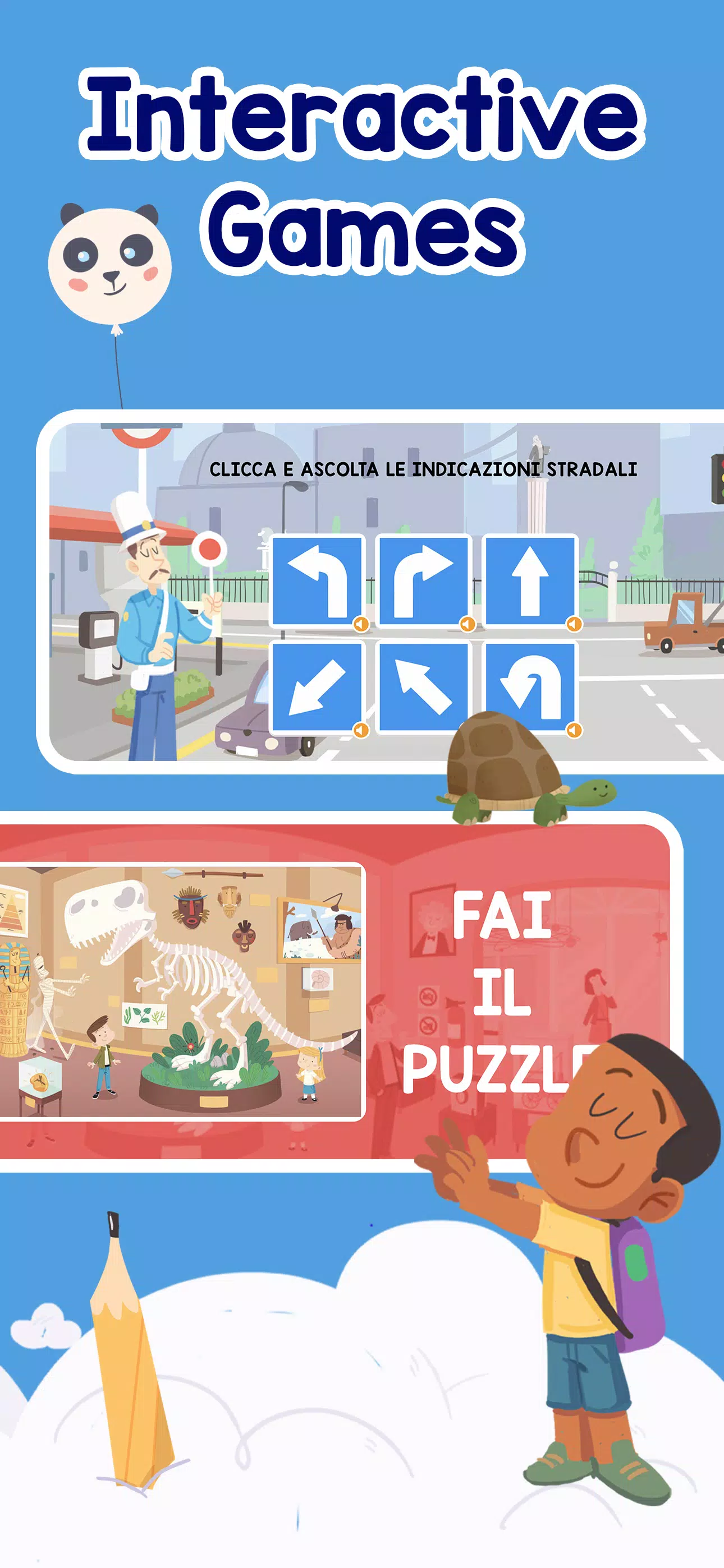 LANGUAKIDS: Italian for kids スクリーンショット 1