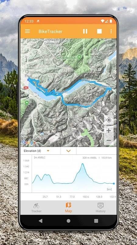 Bike Tracker Schermafbeelding 2