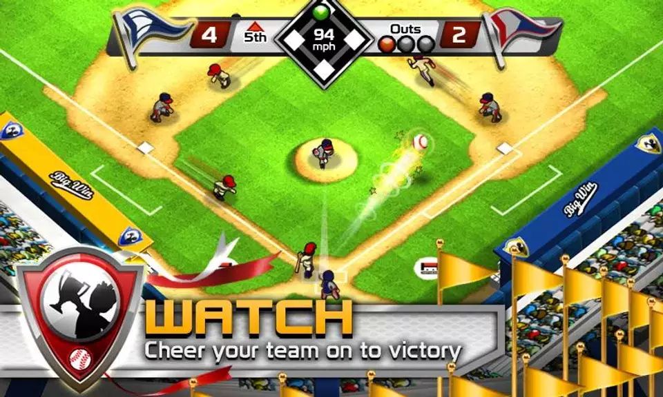 BIG WIN Baseball Captura de pantalla 1