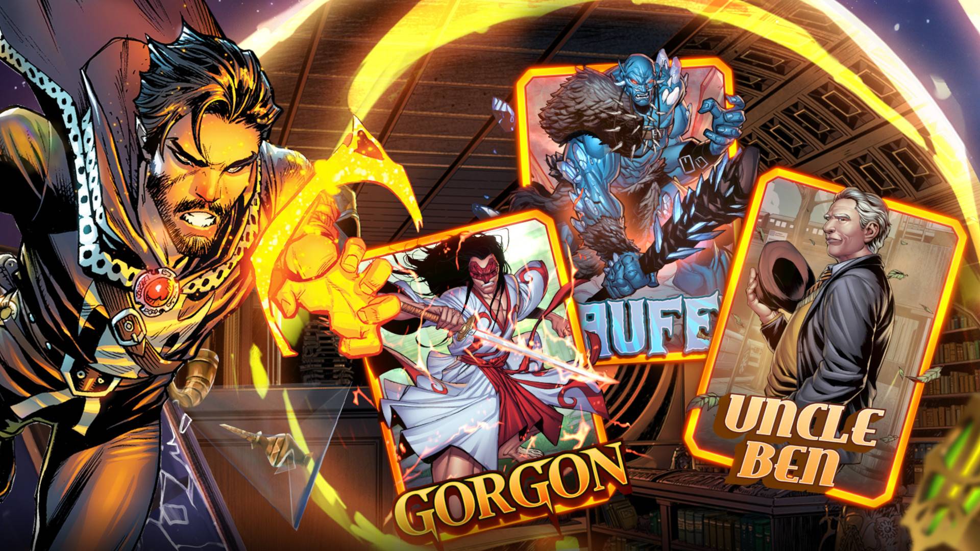 Decks do Top Marvel Snap: Gorgon, Laufey, Tio Ben