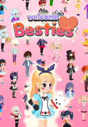 Besties - Make friend & Avatar Скриншот 0