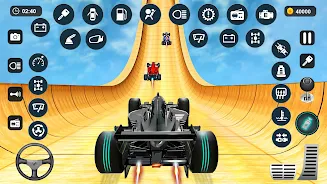 Formula Car Stunt - Car Games ဖန်သားပြင်ဓာတ်ပုံ 1