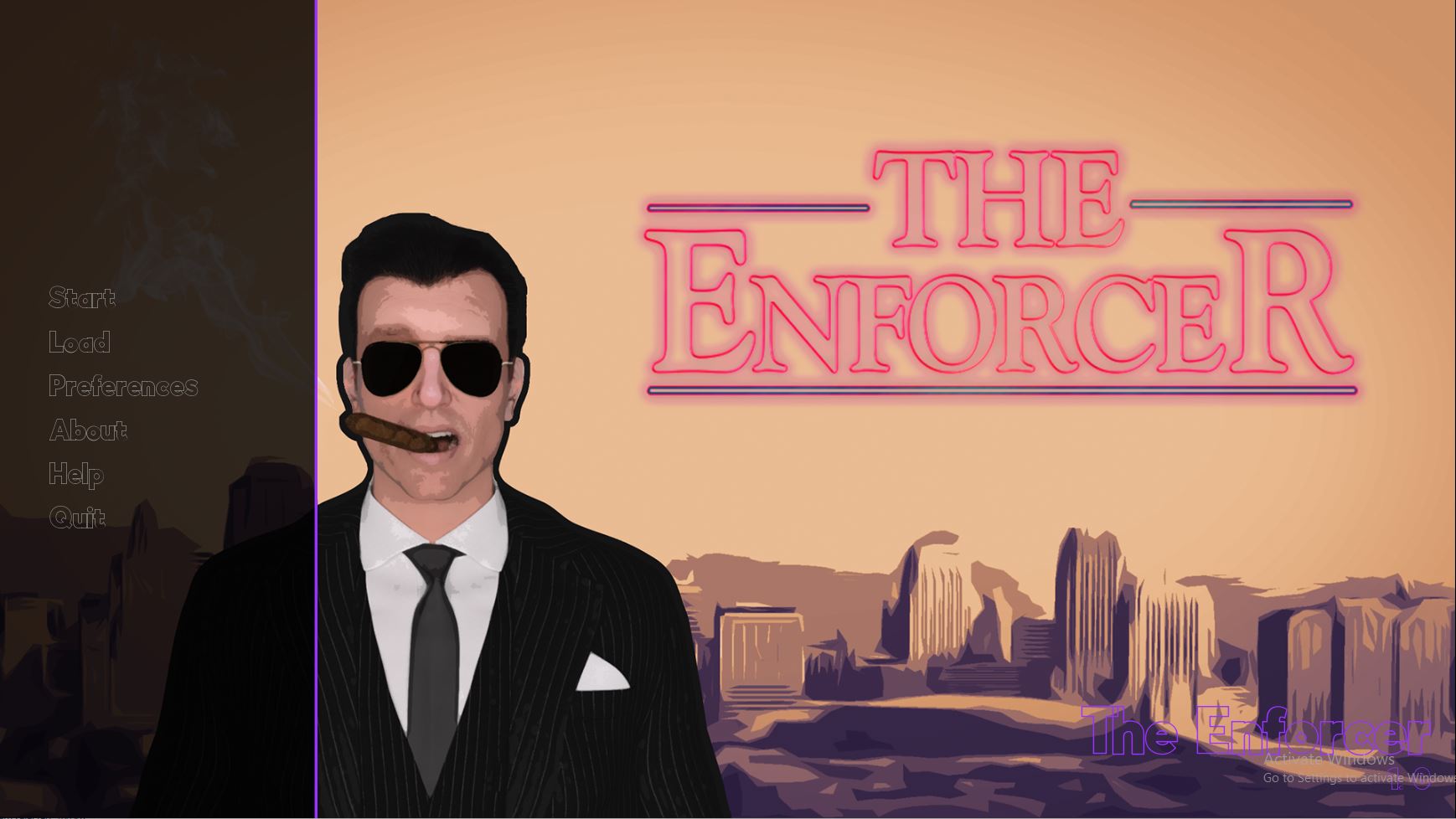 The Enforcer ဖန်သားပြင်ဓာတ်ပုံ 0