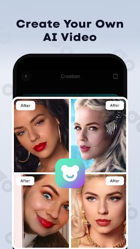 FaceMagic: AI Videos & Photos ဖန်သားပြင်ဓာတ်ပုံ 3