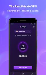 Tachyon VPN - Private Proxy Capture d'écran 0