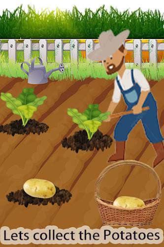 Potato Chips Food Factory Game Ảnh chụp màn hình 1