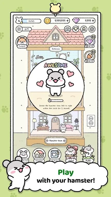 Hamster Town Ảnh chụp màn hình 1