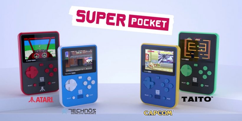 Evercade 的 Super Pocket 推出了经典 Atari 和 Technos 库的两个新版本