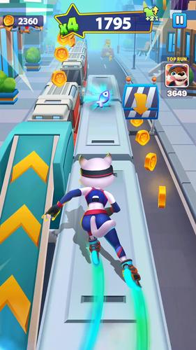 Runner Heroes Captura de tela 1