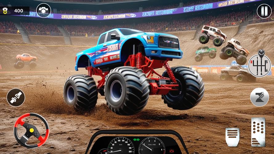 Monster Truck Racing Game 3D स्क्रीनशॉट 0