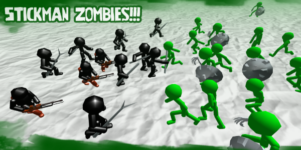 Stickman Simulator: Zombie War 스크린샷 2